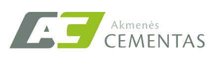 Akmenės cementas Logo